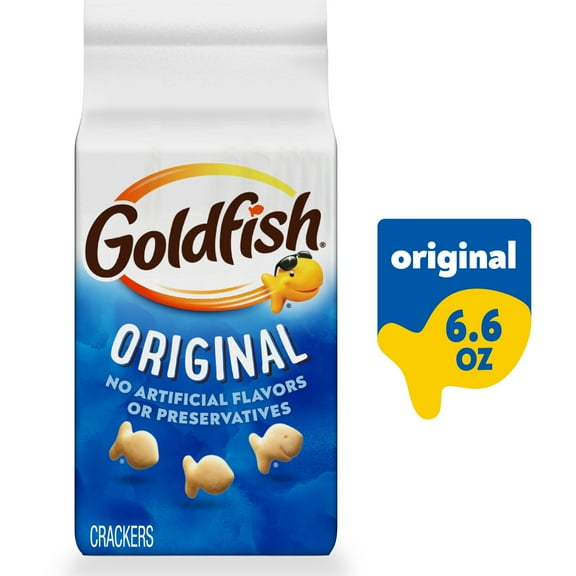 Goldfish Original Crackers, 6.6 oz Bag