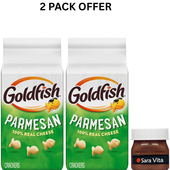 Goldfish Parmesan Cheese Crackers, 6.6 oz Bag