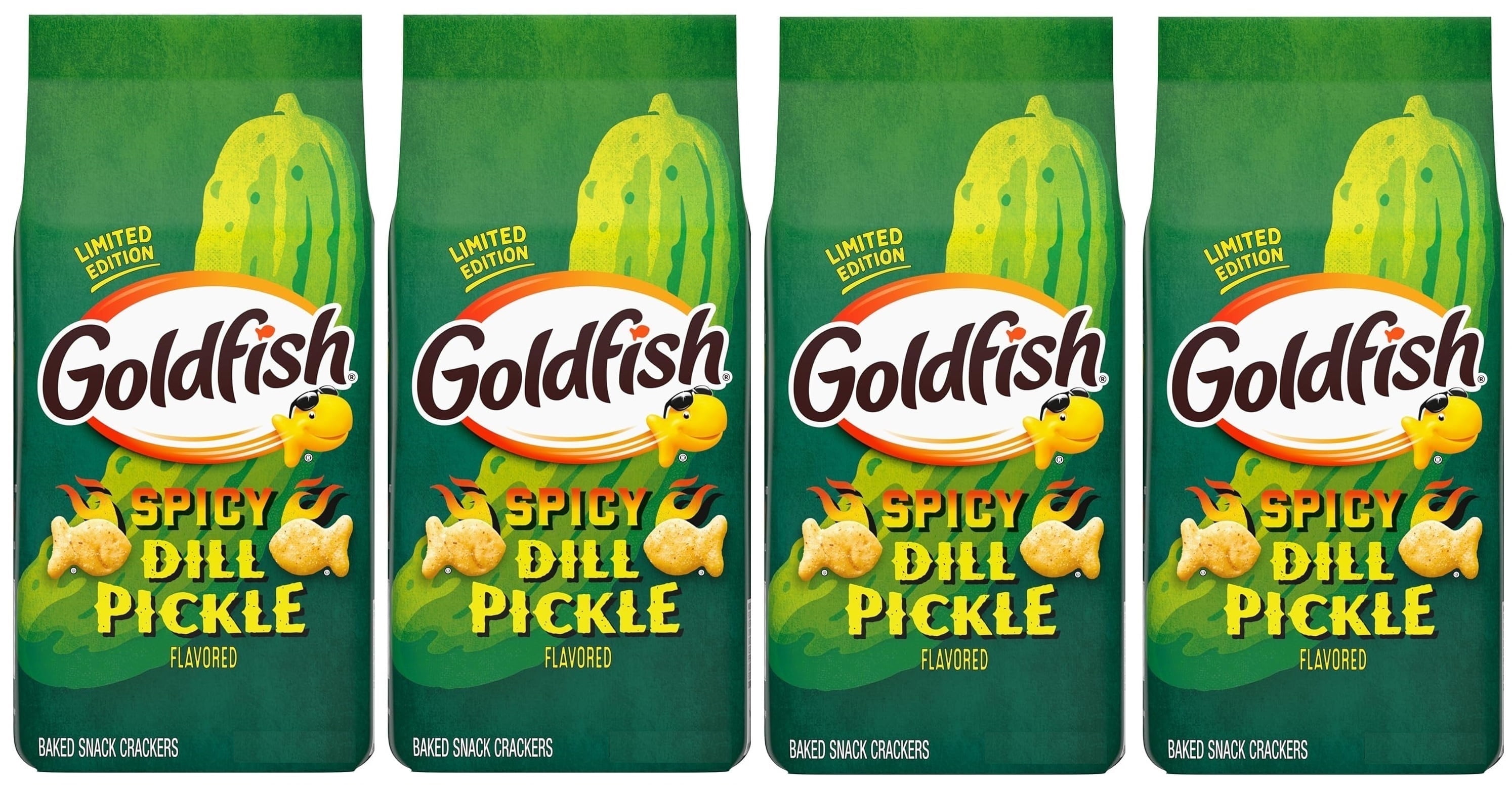 Goldfish Spicy Dill Pickle Limited Edition 4 Pack