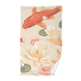 thumbnail image 1 of Goldfish Totus Leaves Hand Towel Bath Towels Face Towels Cotton Absorbent for Home Hotel Spa Swimming Yoga Sports, 1 of 1