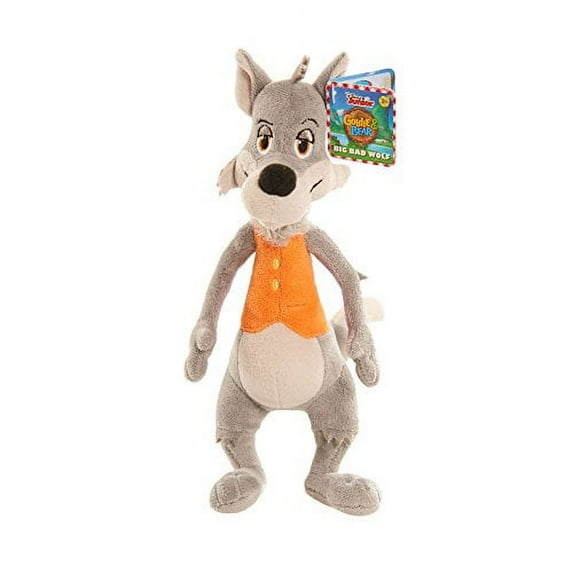 Goldie and Bear Bean Plush-Big Bad Wolf, Multicolor