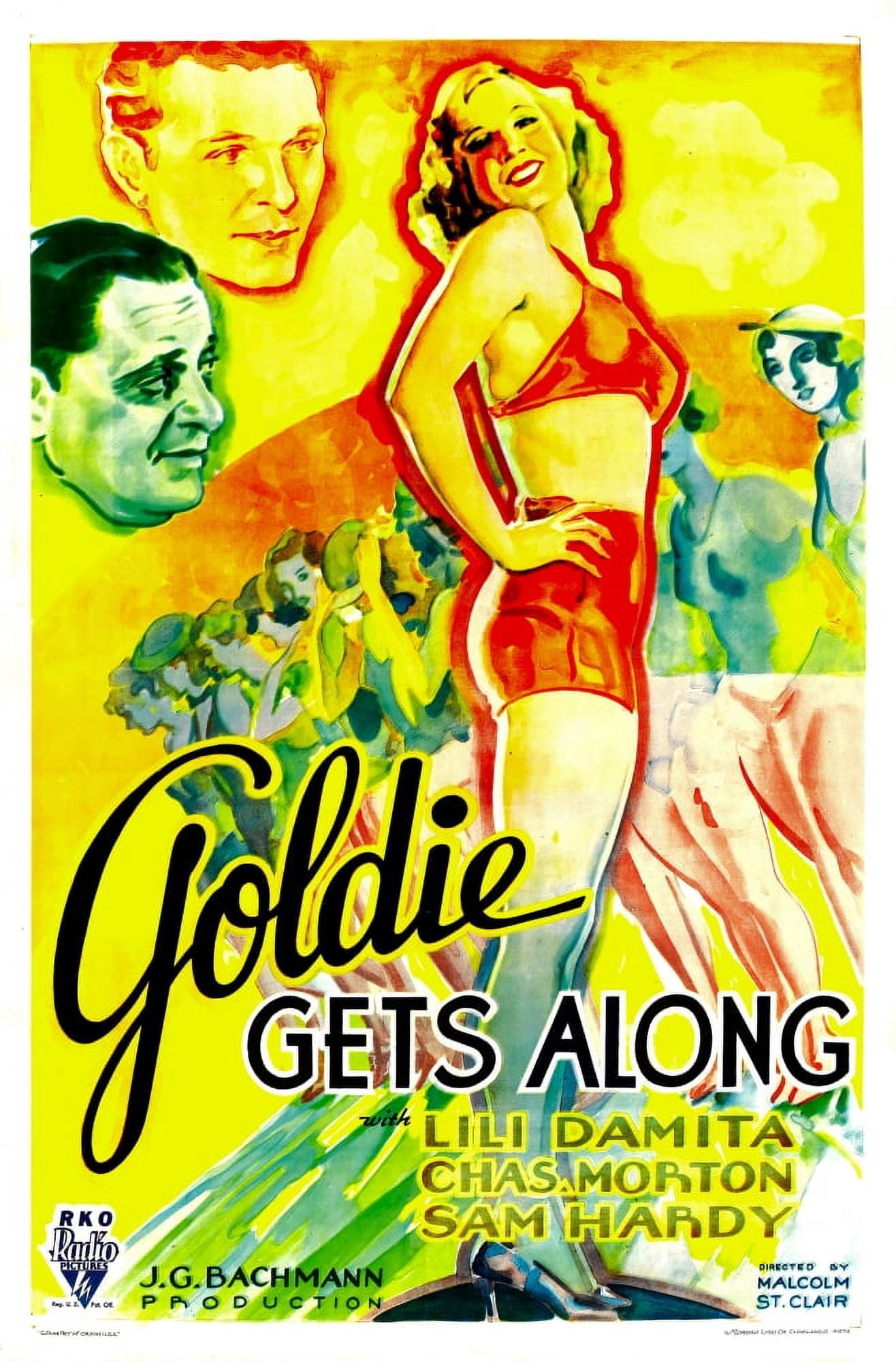 Goldie Gets Along Canvas Art - (11 x 17)