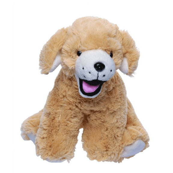 Goldie the Lab/Retriever 8 Inch with Purple Witch Hat  Spooky Cute Plush Toy for Halloween, Make your own toy  Perfect for Halloween Decor, Trick-or-Treat Gifts, & Festive Fun