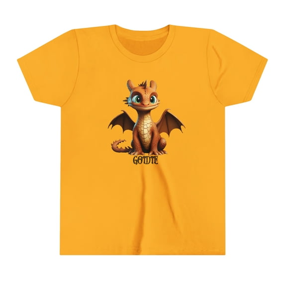 Goldie The Dragon Youth Short Sleeve Tee