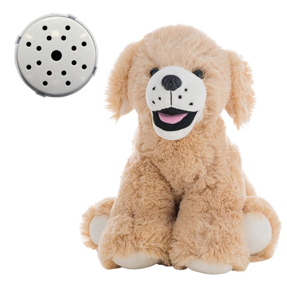 Goldie the Lab/Retriever 16 inch Plush Toy with Recorder Device Soft Toy with Sound Best for gifts