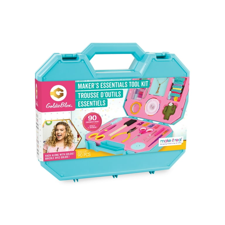 GoldieBlox Makers Craft Essentials Tool Kit - Walmart.com