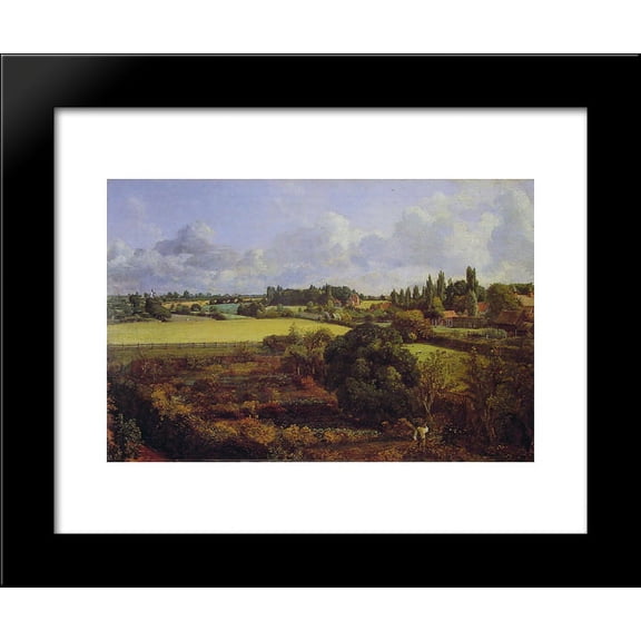 Golding Constable's Kitchen Garden 20x24 Framed Art Print by John Constable