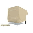 thumbnail image 1 of Goldline GLRVTC Auto Class C RV Truck Camper Vehicle Cover by Eevelle | Fits 10 - 12 Feet | Tan, 1 of 9
