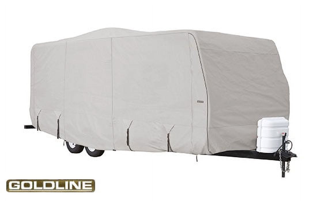 Goldline GLRVTT1012G Outdoor Travel Trailer Cover by Eevelle Fits 10 to