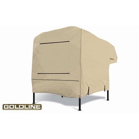 Goldline Truck Camper Covers by Eevelle | Fits 8 - 10 Feet | Tan