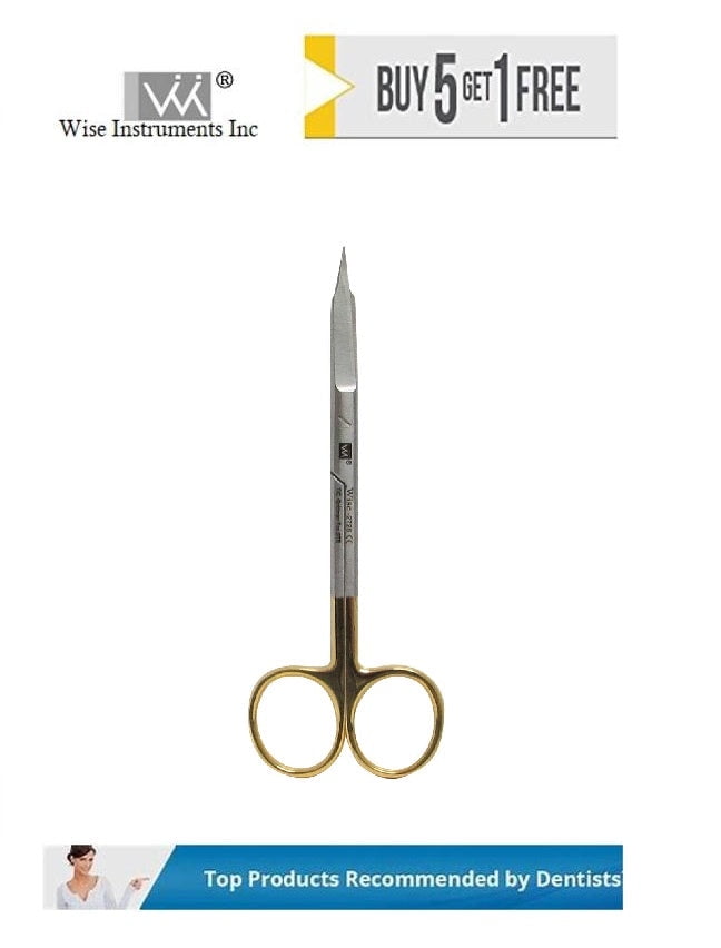 Goldman Fox Scissors Straight, 13cm Tungsten Carbide