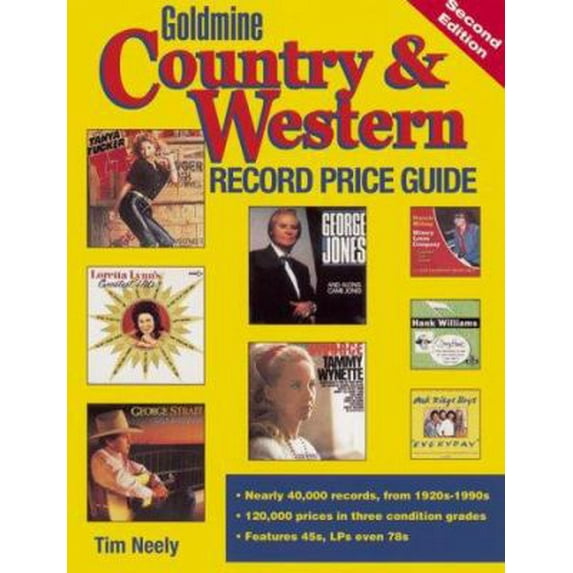 Pre-Owned Goldmine Country & Western Record Price Guide (Paperback) 0873419499 9780873419499