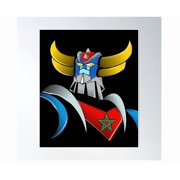 Goldorak Grendizer Morocco Poster Wall Art Modern Wall Decor For Living Room Bedroom