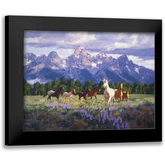 Goldrick, Claire 18x15 Black Modern Framed Museum Art Print Titled - Morning Fresh