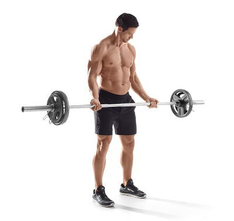 Golds Gym 210 weight set with Olympic plates Walmart