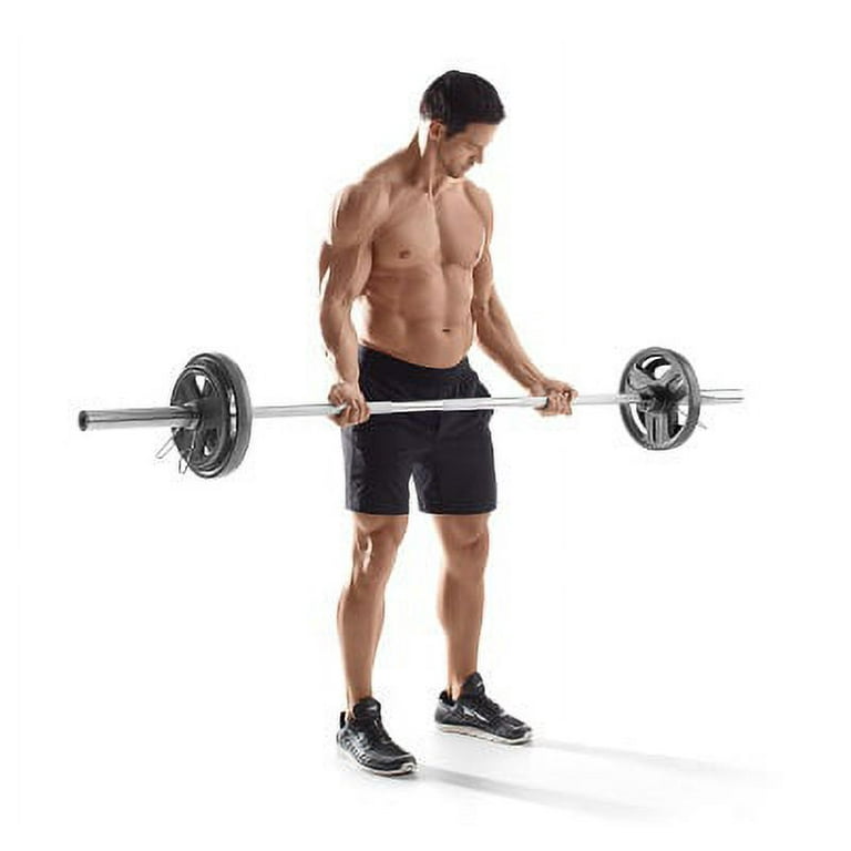 Golds Gym 210 weight set with Olympic plates Walmart
