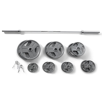 Golds Gym 300 weight set with Olympic plates Walmart