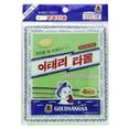 thumbnail image 1 of Goldsangsa Exfoliating Washcloth, Green, 4 Count, 1 of 3