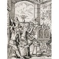 thumbnail image 1 of Goldsmith 19th Century Reproduction of 16th Century Woodcut by Jost Amman Poster Print, 1 of 1