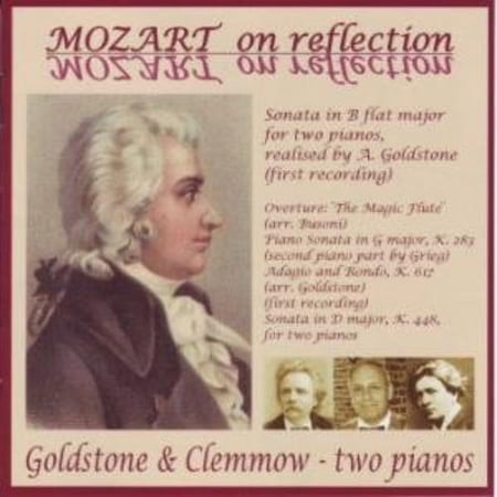 Goldstone & Clemmow Piano Duo - Mozart on Reflection - Music & Performance - CD