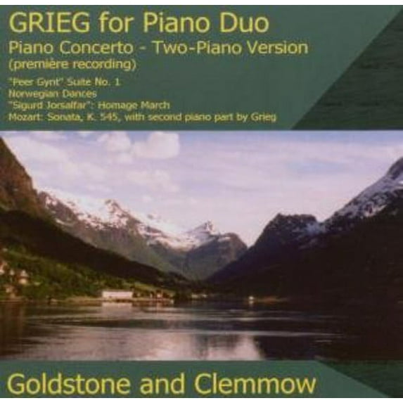Goldstone & Clemmow Piano Duo - Music for Piano Duo - Music & Performance - CD