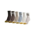 thumbnail image 1 of Goldtoe Edition Women's Half Cushion Quarter Socks, 6 Pairs, 1 of 13