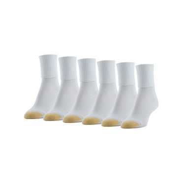 Goldtoe Edition Womens Classic Turn Cuff Socks, 6 Pairs