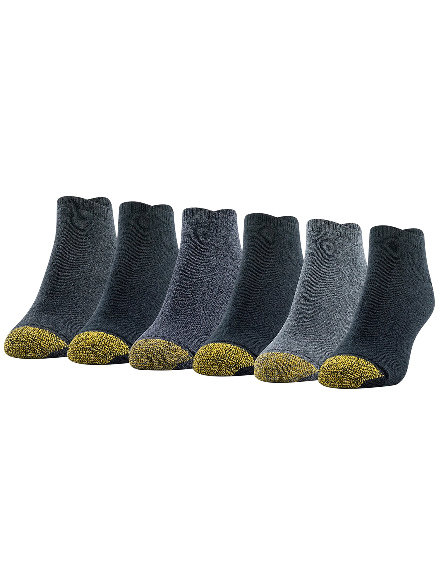 Gildan Strategic Cushion Calzini Uomo No Show Con Linguetta, Traspiranti - 2