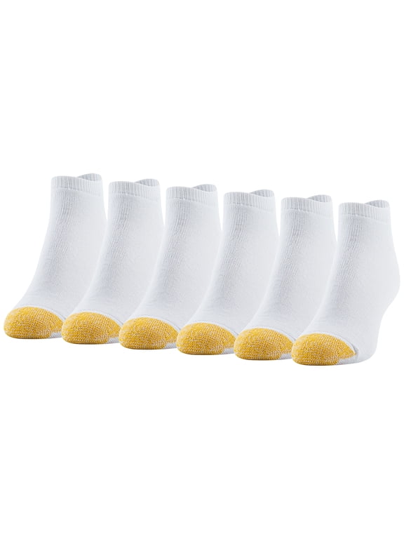 Edition Womens Full Cushion No Show Socks, 6 Pairs