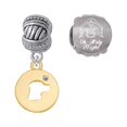 thumbnail image 1 of Goldtone Dog Head Silhouette Come Let us Adore Him Charm Beads (Set of 2), 1 of 1
