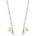 thumbnail image 1 of Goldtone Hexagram Star Silvertone Face Mask Necklace, 1 of 2