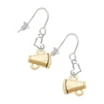 thumbnail image 1 of Goldtone Mini Megaphone Heart French Earrings, 1 of 1