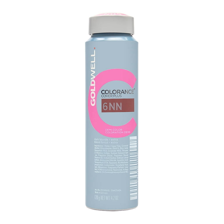 Goldwell Colorance Demi Hair Dye, 6NN Dark Blonde - Extra
