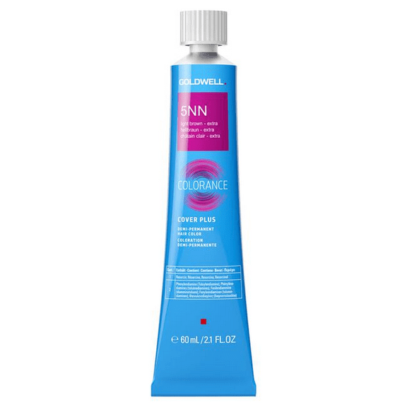 Goldwell  Colorance Demi-Permanent Hair Color Tubes 2.1 oz-5NN Light Brown Extra Cover Plus
