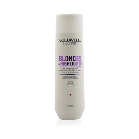 Goldwell Dualsenses Blonde Highlights Ani-Yellow Shampoo 8.5 Ounce 250 Milliliters