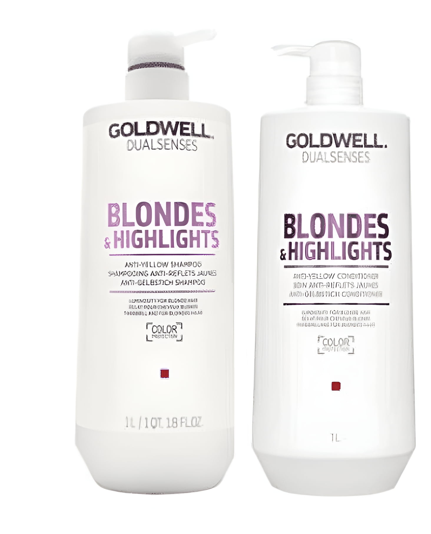 Goldwell Dual Senses Blondes and Highlights Conditioner and Shampoo 1000ML