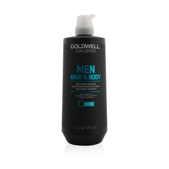 Goldwell Dual Senses Men Hair & Body Shampoo (For All Hair Types) 1000ml/33.8oz