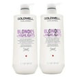 thumbnail image 1 of Goldwell Dualsenses Blonde And Highlights Anti-Yellow Shampoo & Conditioner Duo Set, 1 of 3