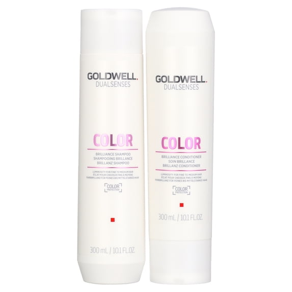 Goldwell Dualsenses Color Brilliance Duo Set, 10.1oz Each for Vibrant ...