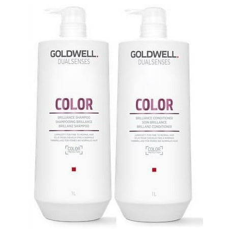 Goldwell Dualsenses Color Brilliance Shampoo & Conditioner Liter Duo
