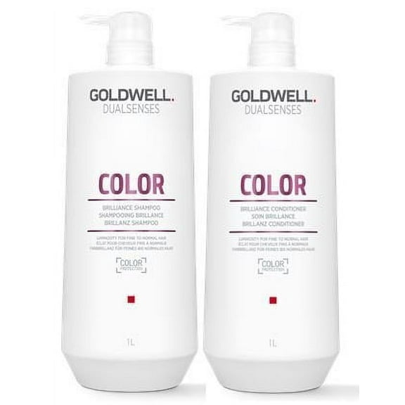 Goldwell Dualsenses Color Brilliance Shampoo & Conditioner Liter Duo