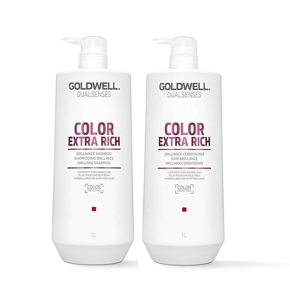 Goldwell Dualsenses Color Extra Rich Brilliance Shampoo & Conditioner Duo Set Liter set