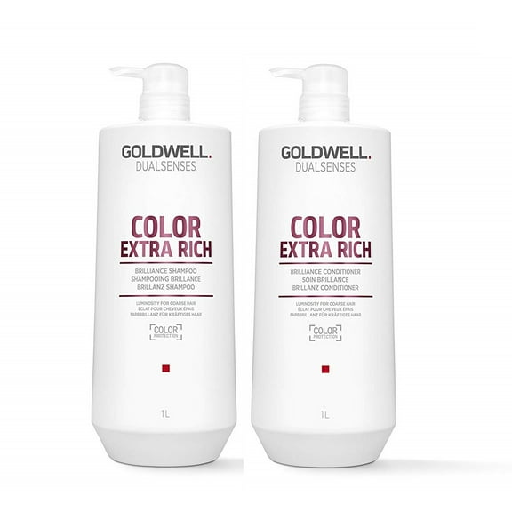 Goldwell Dualsenses Color Extra Rich Brilliance Shampoo & Conditioner Duo Set Liter set
