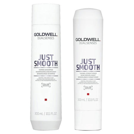 Goldwell Dualsenses Just Smooth Taming Shampoo Conditioner 10.1 Ounce