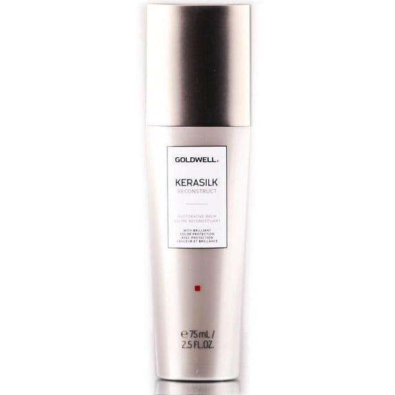 Goldwell Kerasilk Reconstruct Restorative Balm, 2.5 oz, Pack of 2 w/ Sleek Teasing Comb