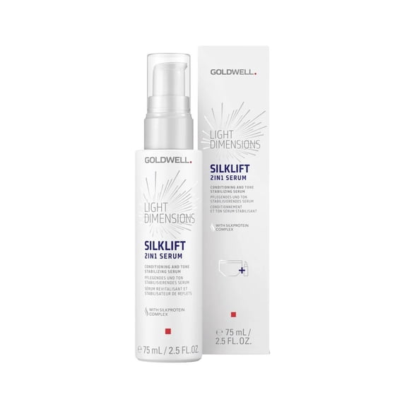 Goldwell Light Dimensions SilkLift 2 In 1 Conditioning and Tone Stabilizing Serum 75ml/2.5oz