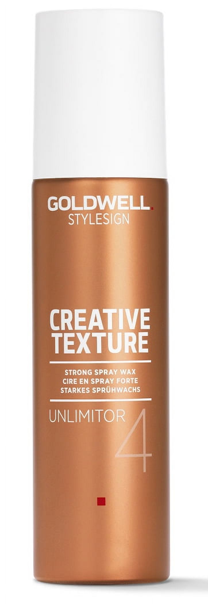 Goldwell Stylesign 4 Creative Texture Unlimitor Strong Hairspray Wax Hairspray, 4.6 Oz