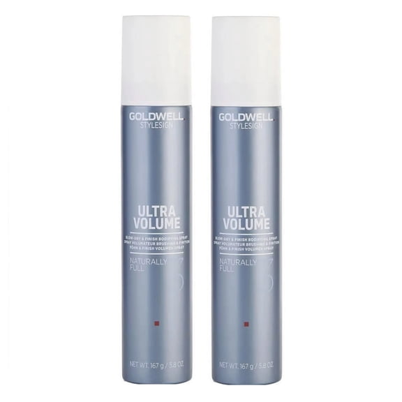 Goldwell Stylesign Ultra Volume Naturally Full Blow-Dry & Finish Bodifying Hairspray 5.8 oz - 2 PACK