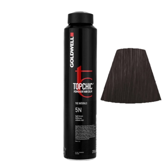 Goldwell Topchic Hair Color (Can) 5N Light Brown 8.6 oz