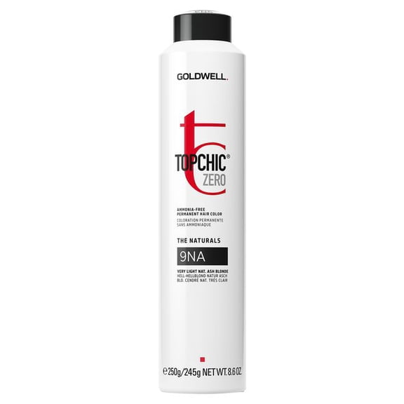 Goldwell Topchic Zero Ammonia-Free Permanent Hair Color Canisters 8.6 oz-9NA Very Light Natural Blonde